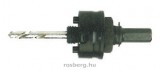 BAHCO lyukfűrész befogó 3834-ARBR-11152 D=32-210 mm körkivágókhoz
