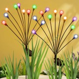Baking & Pet Kft 10 LED-es szolár szentjánosbogár kerti lámpa - 2db