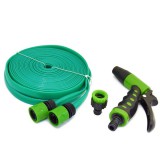 Baking & Pet Kft 10 méteres rugalmas locsolótömlő szórófejjel - lapos kialakítás