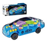 Baking & Pet Kft Akkumulátoros Átlátszó Versenyautó – Zene és Fényhatásokkal