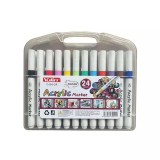 Baking & Pet Kft Akril festék filctoll készlet hordozható tárolóban-24db