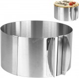 Baking & Pet Kft Állítható tortakarika, tortaforma 15 cm magas