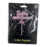 Baking & Pet Kft Boldog Születésnapot torta beszúró, Rózsaszín