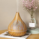 Baking & Pet Kft Csepp alakú ultrahangos LED aroma diffúzor, világos - 400ml