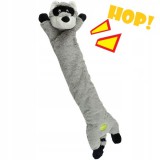 Baking & Pet Kft Csipogó hosszúkás plüss játék kutyáknak -Lusta Mosómedve 70cm