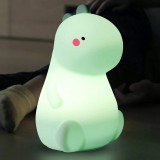 Baking & Pet Kft Dínó Szilikon Éjszakai Fény – Puha Tapintású LED Lámpa