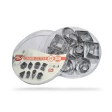 Baking & Pet Kft Fém sütemény kiszúró szett-24 db geometria