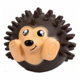 Baking & Pet Kft Fogtisztítós csipogó süni kutyáknak-8cm - Barna