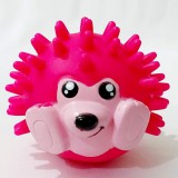 Baking & Pet Kft Fogtisztítós csipogó süni kutyáknak-8cm - Rózsaszín