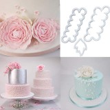 Baking & Pet Kft Fondant és marcipán kiszúró, Rózsa készítő - 3 db