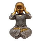 Baking & Pet Kft Fülbefogó Bölcsesség Szobor, Kis Buddha -24,5cm