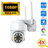 Baking & Pet Kft Full HD WiFi IP Kültéri Biztonsági Kamera-Éjjellátó 1080P