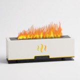 Baking & Pet Kft Lánghatású ultrahangos aroma diffúzor, fehér - 300ml