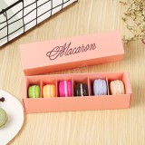 Baking & Pet Kft Macaron doboz barack színű 6 részes-10 darab
