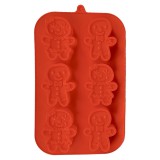 Baking & Pet Kft Mézeskalács emberke szilikon forma- 6 részes