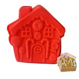 Baking & Pet Kft Mézeskalács házikó szilikon forma-Karácsonyi