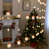 Baking & Pet Kft Mikulás formájú LED fényfüzér fehér fénnyel – 5m