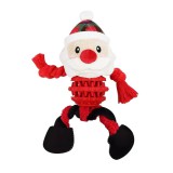 Baking & Pet Kft Mikulás plüss kutyajáték fogtisztító labdával- 28cm