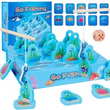 Baking & Pet Kft Montessori fa horgászjáték gyerekeknek számolási és kirakós kártyákkal