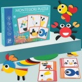 Baking & Pet Kft Montessori Puzzle Készlet Gyerekeknek