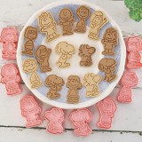 Baking & Pet Kft Műanyag sütemény kiszúró és nyomda-snoppy