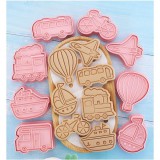 Baking & Pet Kft Műanyag sütemény kiszúró és nyomda-Utazási járművek