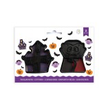 Baking & Pet Kft Műanyag sütemény kiszúró-Kísértetháza és vámpír