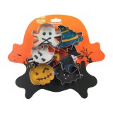 Baking & Pet Kft Nagy fém sütemény kiszúró 6 db-Halloween Koponya