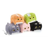 Baking & Pet Kft Plüss téglalap macskák 16 cm -Fekete