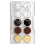 Baking & Pet Kft Polikarbonát bonbon forma-Karikás minta