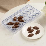 Baking & Pet Kft Polikarbonát bonbon forma-mandula alak