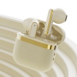 Baking & Pet Kft Q52 TWS Bluetooth Fülhallgató Érintésvezérléssel-Műbőr Textúra