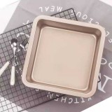 Baking & Pet Kft Rosegold négyzet alakú tepsi, tapadásmentes