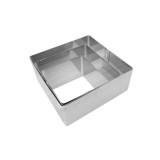 Baking & Pet Kft Rozsdamentes fém tortakeret készlet-3 részes