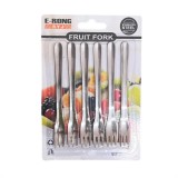 Baking & Pet Kft Rozsdametes fém sütemény hosszú villa 6db