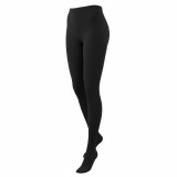 Baking & Pet Kft Rugalmas varrásnélküli bolyhos harisnyanadrág - Fekete