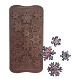 Baking & Pet Kft Szilikon bonbon és csokoládé forma-hópehely