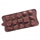 Baking & Pet Kft Szilikon bonbon és csokoládé forma-kis figurák