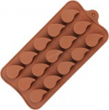 Baking & Pet Kft Szilikon bonbon és csokoládé forma-vízcsepp