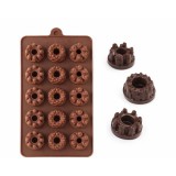Baking & Pet Kft Szilikon Bonbon Forma – Mini kuglóf, 15 Részes