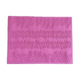 Baking & Pet Kft Szilikon csipke forma, levél mintás 28,5x38,5cm