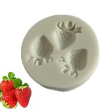Baking & Pet Kft Szilikon fondant és marcipán mintázó-eper 5,3x5,3cm