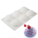 Baking & Pet Kft Szilikon forma, mousse forma-8 adag hullámos muffin