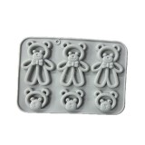 Baking & Pet Kft Szilikon forma-Tigris és macis 6 adag