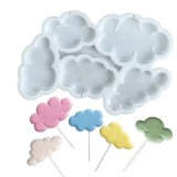 Baking & Pet Kft Szilikon nyalóka forma-Felhők