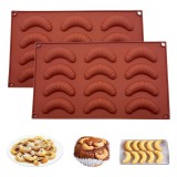 Baking & Pet Kft Szilikon sütemény forma-12 adagos kifli