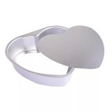 Baking & Pet Kft Szív alakú tortaforma-kivehető aljú - 24 cm