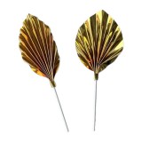 Baking & Pet Kft Torta beszúró, 2 db Pálmalevél, Arany