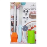 Baking & Pet Kft Torta díszítő szett-11 darab eszköz