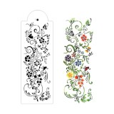 Baking & Pet Kft Torta stencil, Virág minta 12x34,5cm